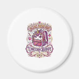 Enhörning Ryggsäck Enhörning Buddy Stylish Merch D Magnet