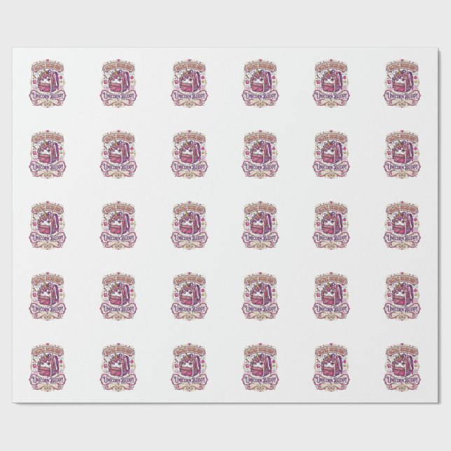 Enhörning Ryggsäck Enhörning Buddy Stylish Merch D Presentpapper (Platt)