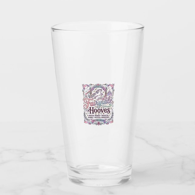 Enhörning Sagostöv Original Merch Design_1 Glaskopp (Framsida)