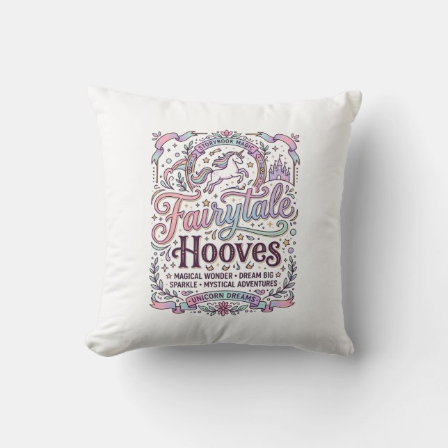 Enhörning Sagostöv Original Merch Design_1 Kudde (Framsida)