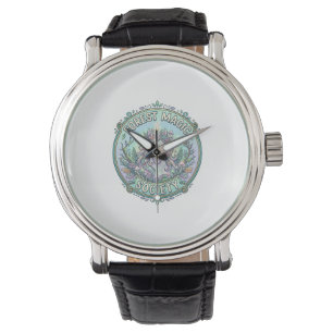 Enhörning Skog Magi Samhälle Grafisk Design Vit  Armbandsur