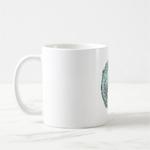Enhörning Skog Magi Samhälle Grafisk Design Vit Kaffemugg