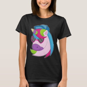 Enhörning solglasögon mössa t shirt
