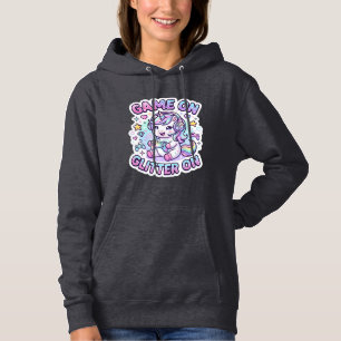 Enhörning Spelet På Glitter På Grafisk Design Merc T Shirt