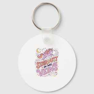 Enhörning Stjärnstoft i Mina Ådror Whimsical Merch Nyckelring