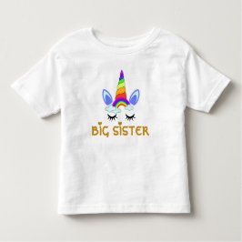 Enhörning Stor syster/ Liten syster baby T Shirt