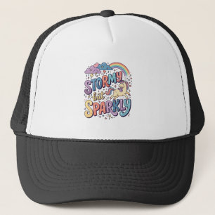 Enhörning Stormig men Gnistrande Whimsical Merch D Keps