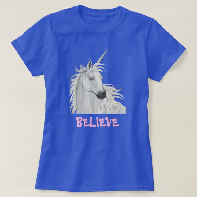 ENHÖRNING T SHIRT (Design framsida)