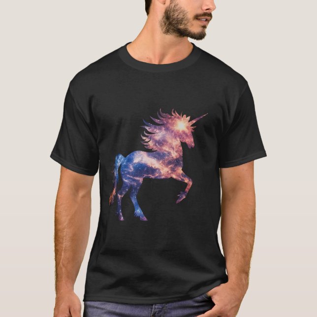 enhörning t shirt (Framsida)