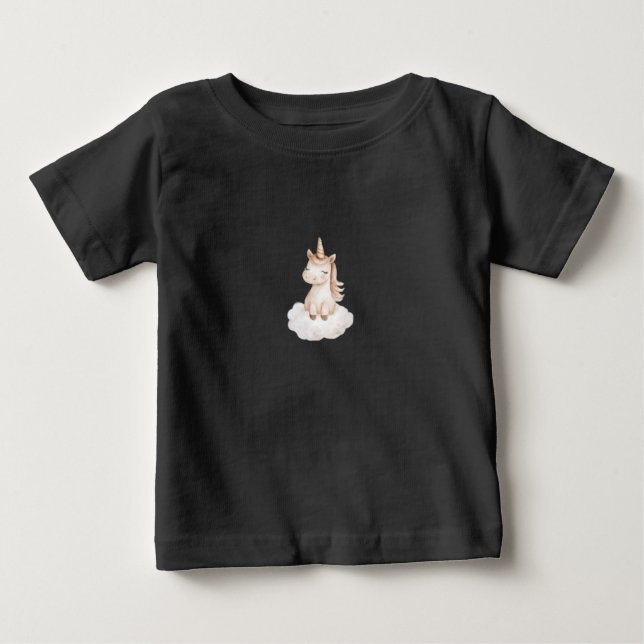 enhörning t shirt (Framsida)