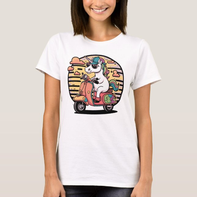 Enhörning T Shirt (Framsida)