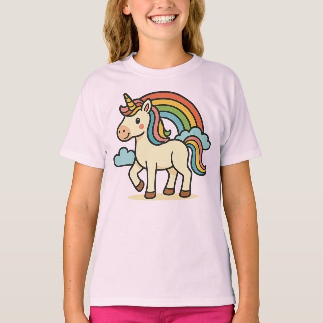 Enhörning T Shirt (Framsida)