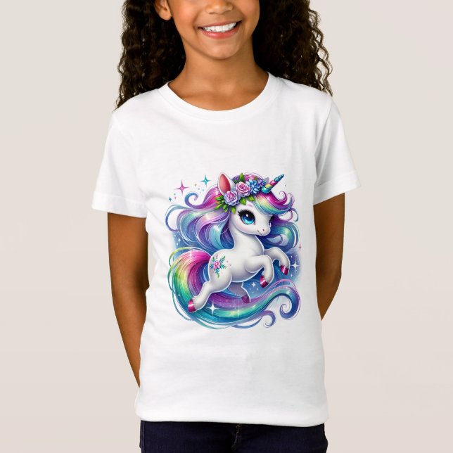 Enhörning T-shirt (Framsida)