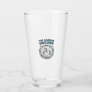 Enhörning Trendy T-Shirt Design för trädgårdsenhör Glaskopp