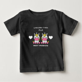 Enhörning Tvilling Syskon  T Shirt