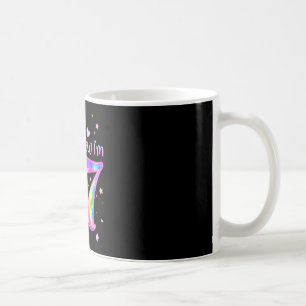 Enhörning var 6 7 sex sju 7:e födelsedag födelseda kaffemugg