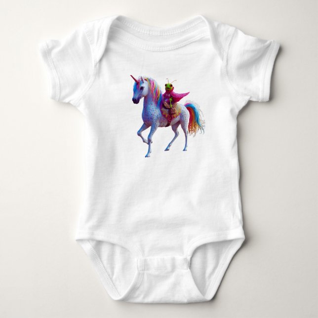 Enhörning varelse  t shirt (Framsida)