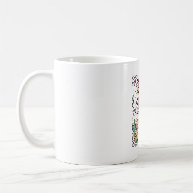 Enhörning Vilda Västern Magi Original Kaffemugg (Vänster)