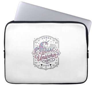 Enhörning Zodiac Enhörning Leksak Söt Gåva Design_ Laptop Fodral