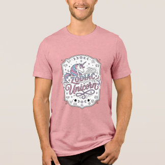 Enhörning Zodiac Enhörning Leksak Söt Gåva Design_ T Shirt