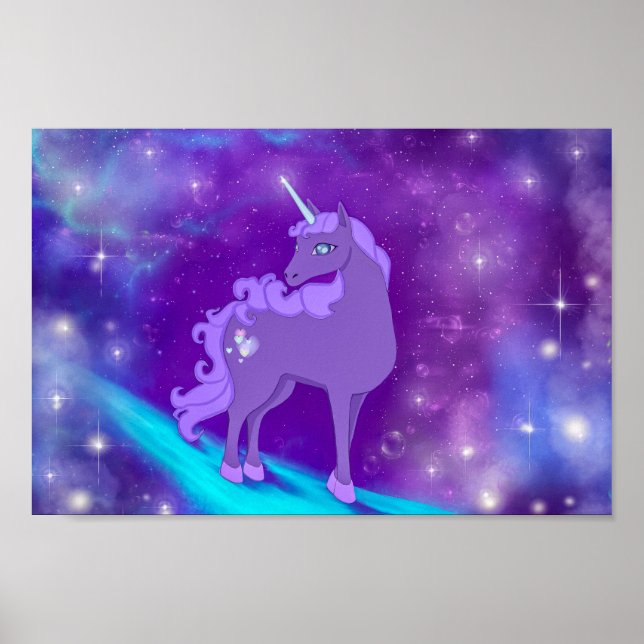 Enhörningaffisch  poster (Framsidan)