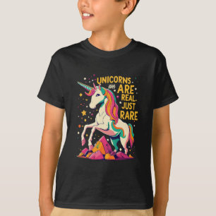 Enhörningar är verkliga bara sällsynta t shirt