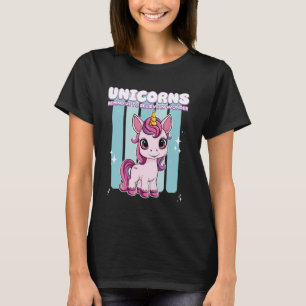 Enhörningar påminner oss om att tro på under t shirt