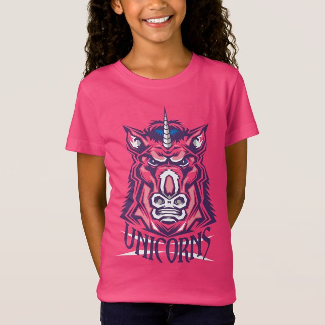 ENHÖRNINGAR T SHIRT (Framsida)