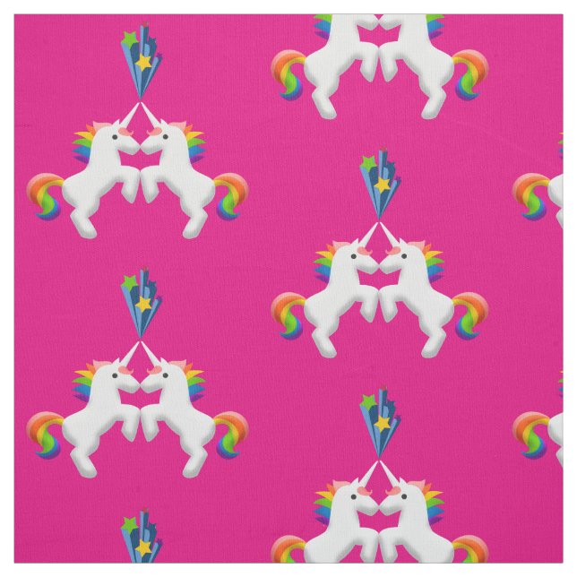 Enhörningar Tyg (Provkarta)