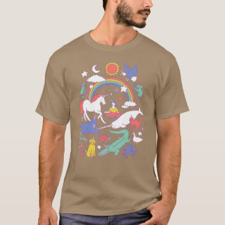 Enhörningar vintage t shirt