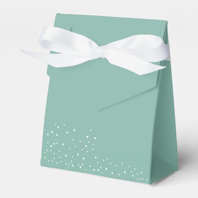 Enhörnings födelsedags Favor Box Presentaskar (Framsidan Sidan)