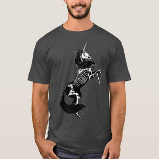 Enhörnings skelettfamilj t shirt