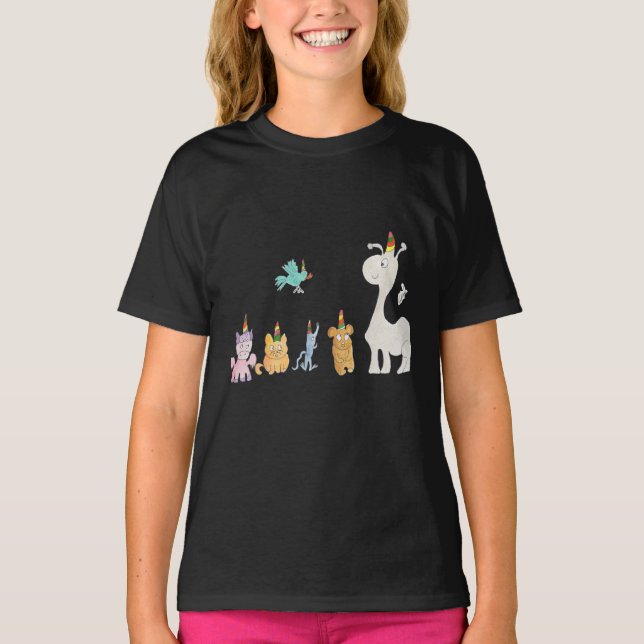Enhörningsdag! T Shirt (Framsida)