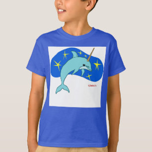 Enhörningsdelfin (Fantastiskt marint djur) T Shirt