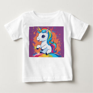 Enhörningsdrömmar och magiska strålar t shirt