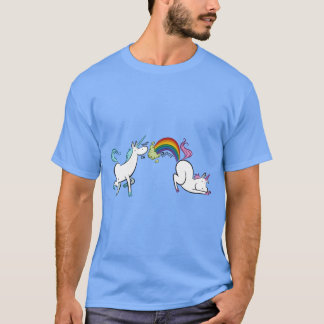 Enhörningsfjärtflicka T Shirt