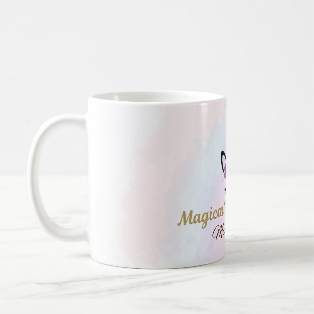 Enhörningsfödelsemugg Kaffemugg (Vänster)