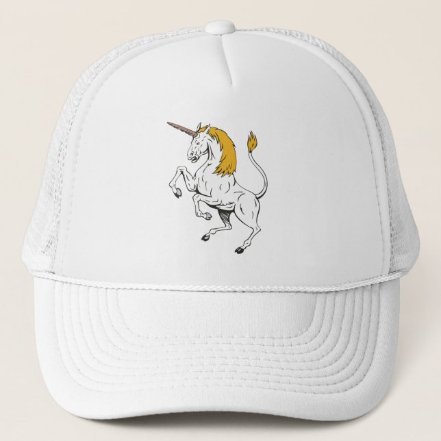Enhörningskraft Trucker Hatt  Keps (Framsida)