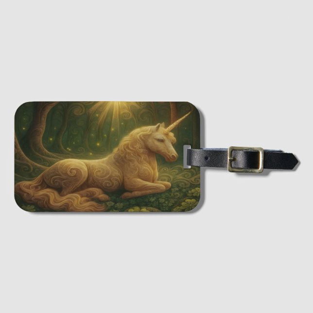 Enhörningslegend Bagagebricka (Framsida horisontal)