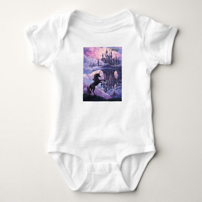Enhörningslott Tee Shirt (Framsida)