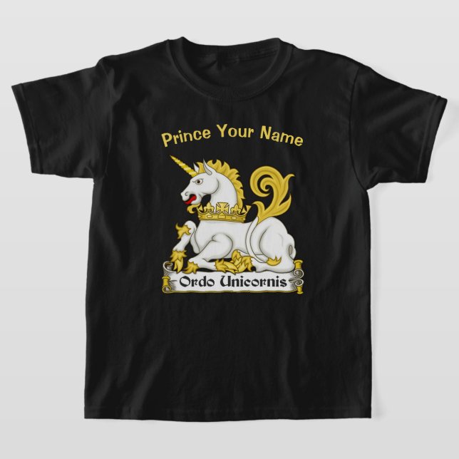 Enhörningsorden Ledamot (Prins) T-Shirt (Laydown)