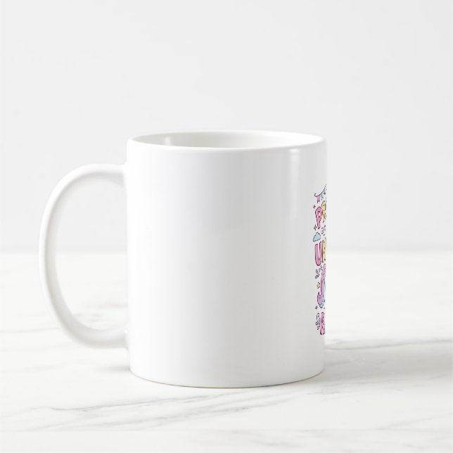 Enhörningsprinsessa av Enhörningsriket Charming PO Kaffemugg (Vänster)