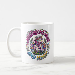 Enhörningssvamp Moss och Magic Kommersiell Tröja Kaffemugg