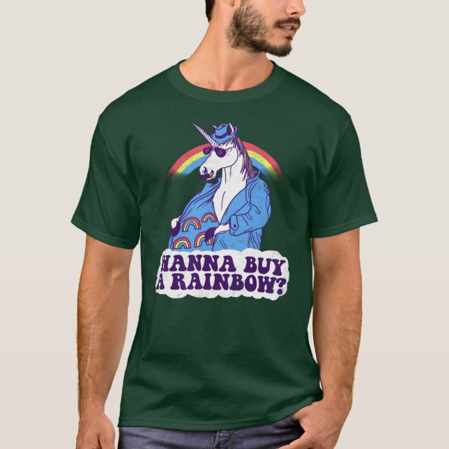 Enhörningströja vintage t shirt (Framsida)
