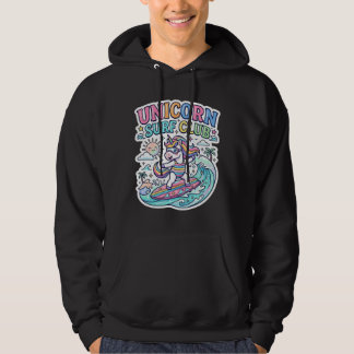 Enhörningsurfklubb Hoodie