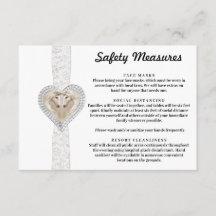 Enhörningsvit spets Säkerhetsåtgärder