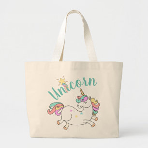 EnhörningTote Bag Jumbo Tygkasse