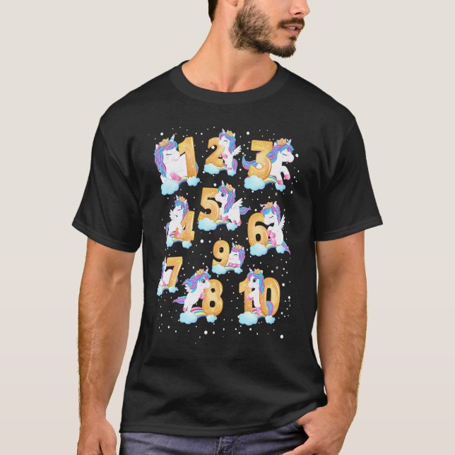 Enhydrorn Math-dagen kostymidé för barn och lärare T Shirt (Framsida)