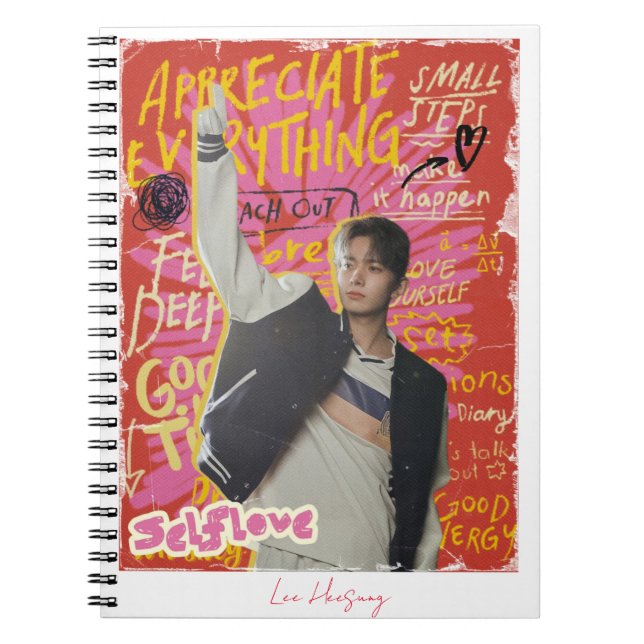 Enhypen Heesung Anteckningsbok (Framsidan)
