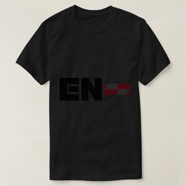 Enhypen Logotyp Sticker.png T Shirt (Design framsida)